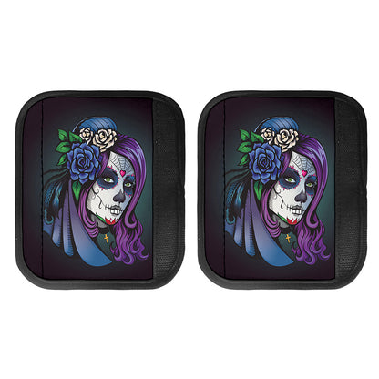 Calavera Girl Dia De Los Muertos Print Handle Covers