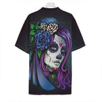 Calavera Girl Dia De Los Muertos Print Hawaiian Shirt