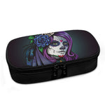 Calavera Girl Dia De Los Muertos Print Insulin Cooler Travel Case