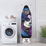 Calavera Girl Dia De Los Muertos Print Ironing Board Cover