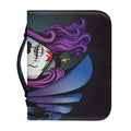 Calavera Girl Dia De Los Muertos Print Leather Bible Cover