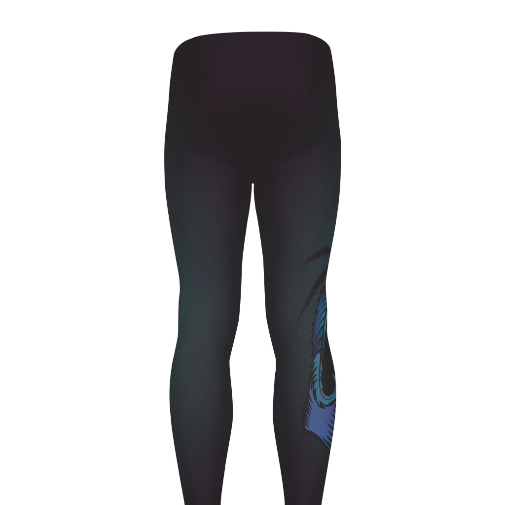 Calavera Girl Dia De Los Muertos Print Men's leggings