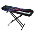 Calavera Girl Dia De Los Muertos Print Piano Keyboard Cover