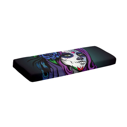 Calavera Girl Dia De Los Muertos Print Piano Keyboard Cover