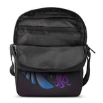 Calavera Girl Dia De Los Muertos Print Rectangular Crossbody Bag