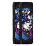 Calavera Girl Dia De Los Muertos Print Refrigerator Handle Covers