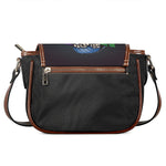 Calavera Girl Dia De Los Muertos Print Saddle Bag