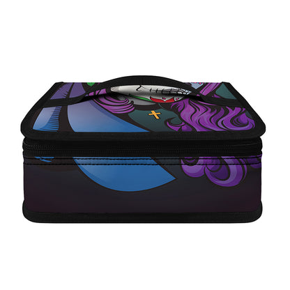 Calavera Girl Dia De Los Muertos Print Small Lunch Bag