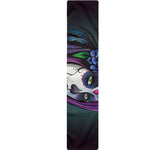 Calavera Girl Dia De Los Muertos Print Table Runner