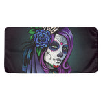 Calavera Girl Dia De Los Muertos Print Towel