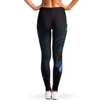 Calavera Girl Dia De Los Muertos Print Women's Leggings