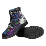 Calavera Girl Dia De Los Muertos Print Work Boots