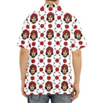Calavera Girl Skull Pattern Print Aloha Shirt