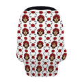 Calavera Girl Skull Pattern Print Baby Seat Cover