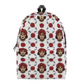 Calavera Girl Skull Pattern Print School Backpack