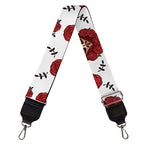 Calavera Girl Skull Pattern Print Bag Strap