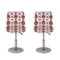 Calavera Girl Skull Pattern Print Bar Stool Covers