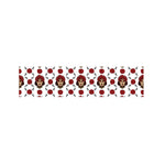 Calavera Girl Skull Pattern Print Bed Runner