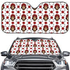 Calavera Girl Skull Pattern Print Car Windshield Sun Shade