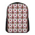 Calavera Girl Skull Pattern Print Casual Backpack