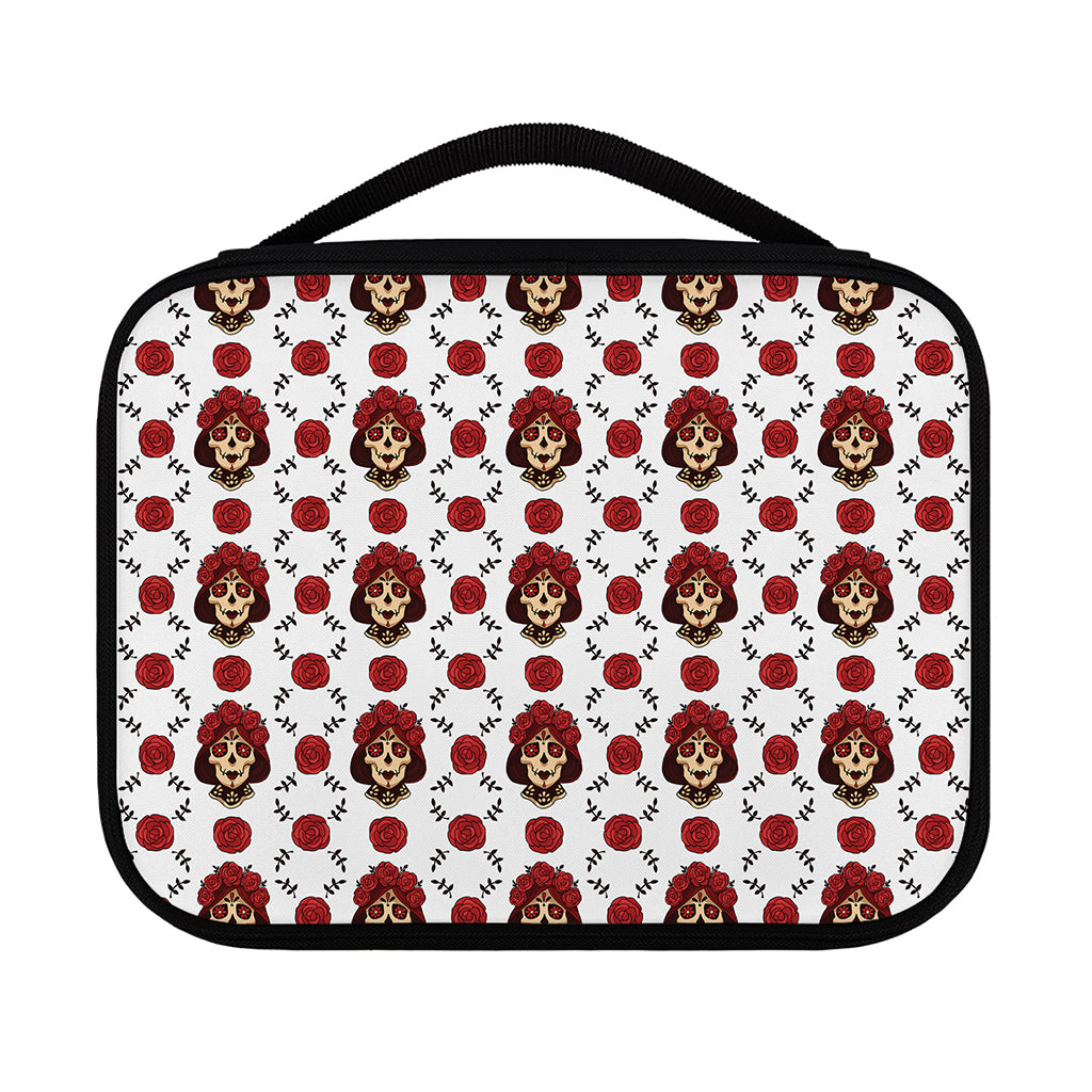 Calavera Girl Skull Pattern Print Classic Bible Case