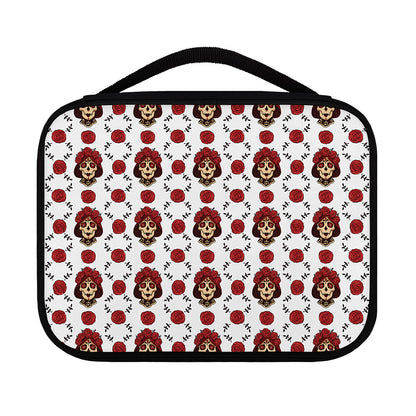 Calavera Girl Skull Pattern Print Classic Bible Case