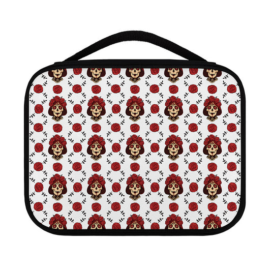 Calavera Girl Skull Pattern Print Classic Bible Case