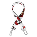 Calavera Girl Skull Pattern Print Dog Seat Belt
