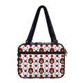 Calavera Girl Skull Pattern Print Double Strap Bible Bag