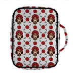 Calavera Girl Skull Pattern Print Front Pocket Bible Bag