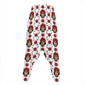 Calavera Girl Skull Pattern Print Hammer Pants