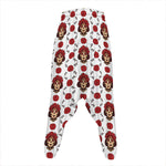 Calavera Girl Skull Pattern Print Hammer Pants