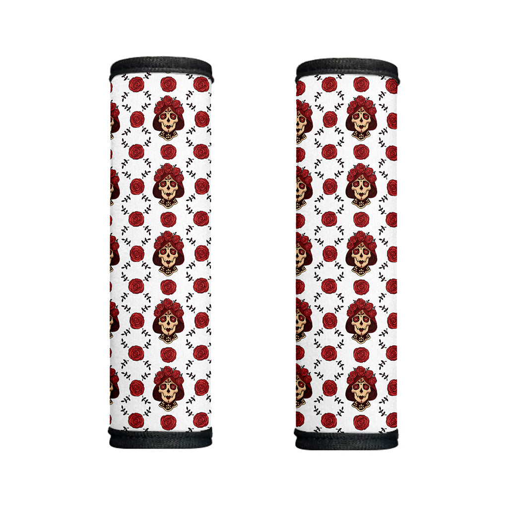 Calavera Girl Skull Pattern Print Handle Covers