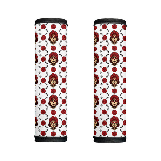 Calavera Girl Skull Pattern Print Handle Covers