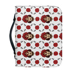 Calavera Girl Skull Pattern Print Leather Bible Cover
