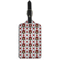 Calavera Girl Skull Pattern Print Luggage Tag