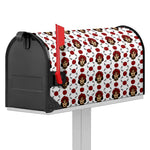 Calavera Girl Skull Pattern Print Mailbox Cover