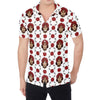 Calavera Girl Skull Pattern Print Men's Shirt