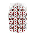 Calavera Girl Skull Pattern Print Mesh Laundry Hamper