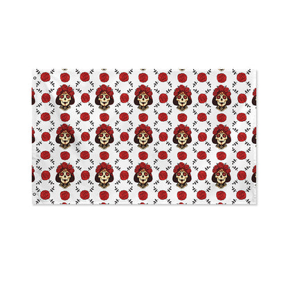 Calavera Girl Skull Pattern Print Polyester Flag