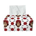 Calavera Girl Skull Pattern Print Rectangle Tissue Box Cover