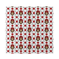 Calavera Girl Skull Pattern Print Silk Bandana