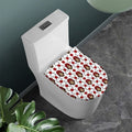 Calavera Girl Skull Pattern Print Toilet Lid Cover