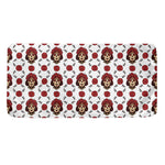 Calavera Girl Skull Pattern Print Towel