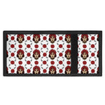 Calavera Girl Skull Pattern Print Trifold Wallet