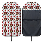 Calavera Girl Skull Pattern Print Waterproof Car Seat Cover