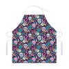 Calaveras Day Of The Dead Pattern Print Adjustable Apron