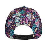 Calaveras Day Of The Dead Pattern Print Baseball Cap