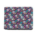 Calaveras Day Of The Dead Pattern Print Bifold Wallet