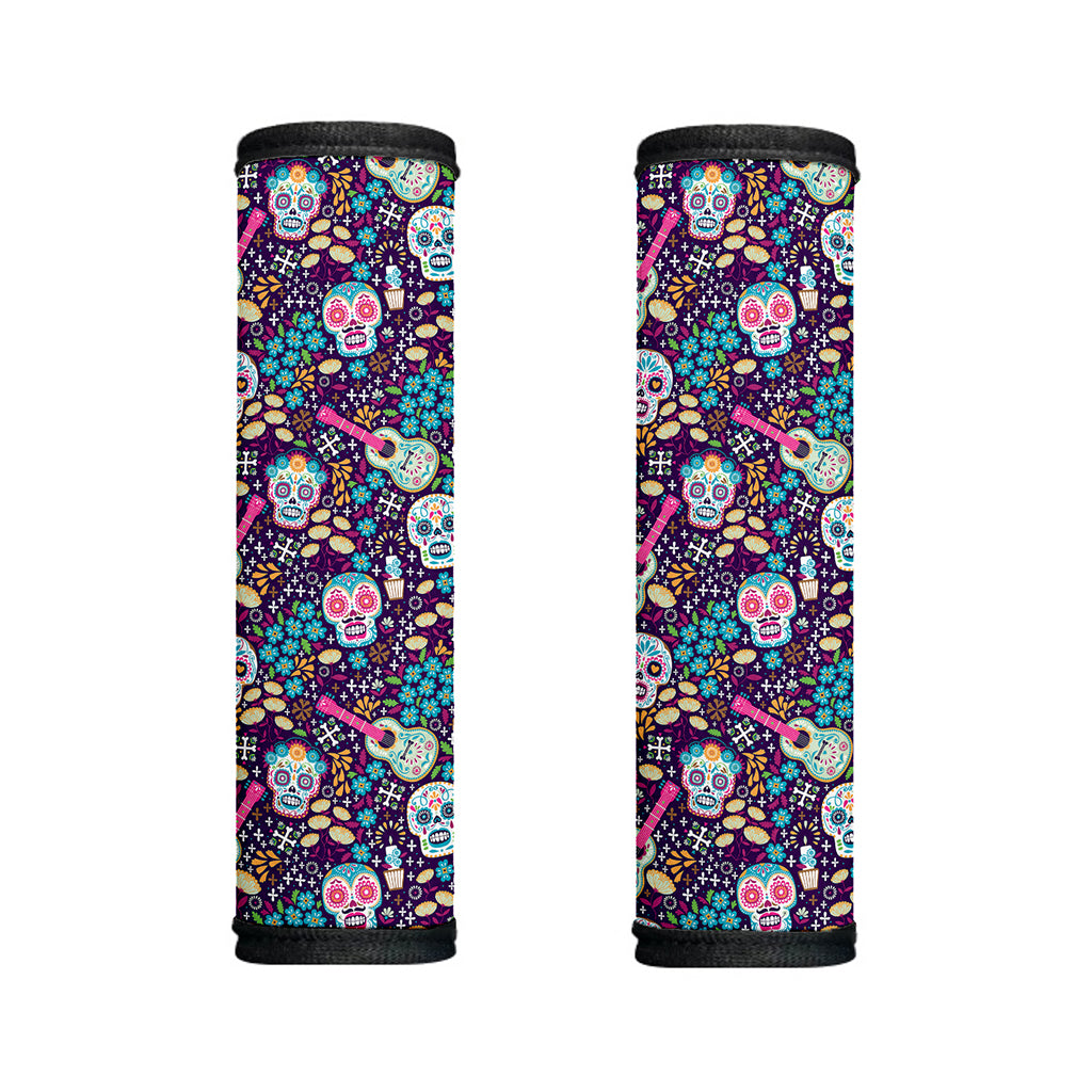 Calaveras Day Of The Dead Pattern Print Handle Covers
